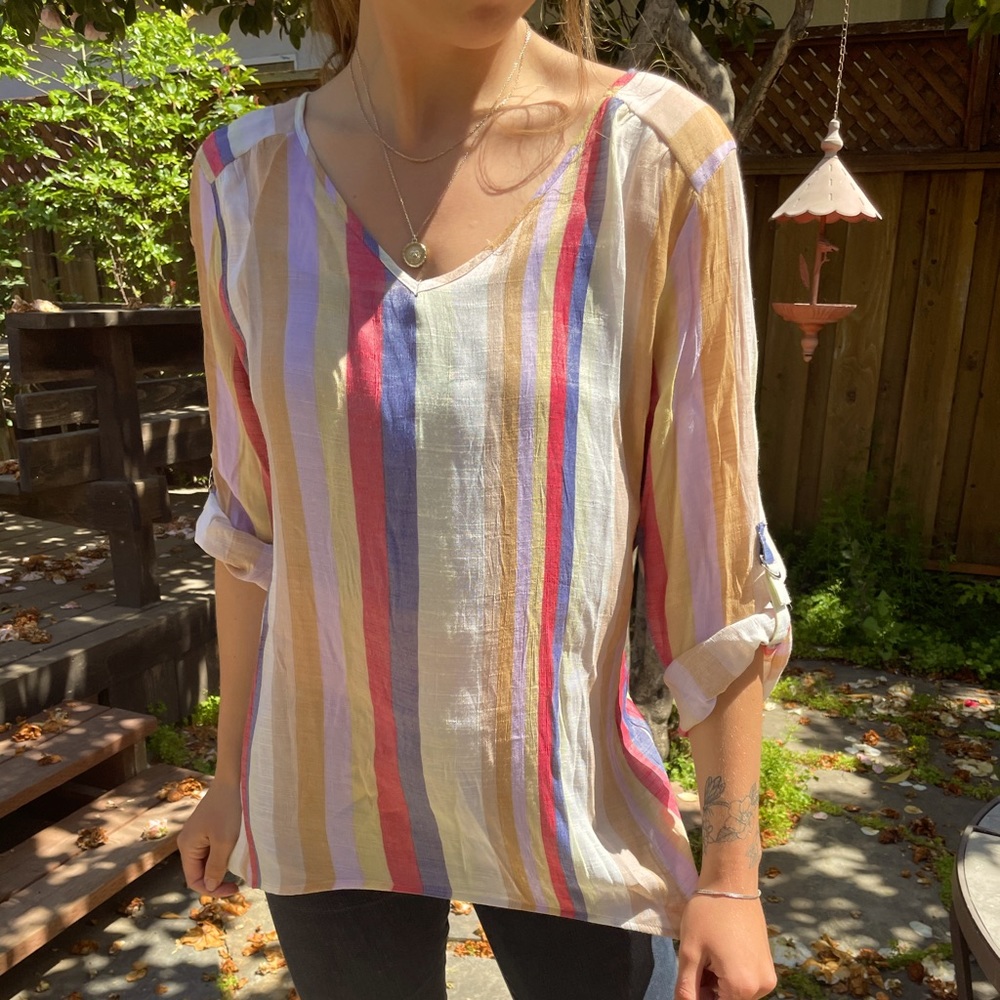 Summer Striped Shirt